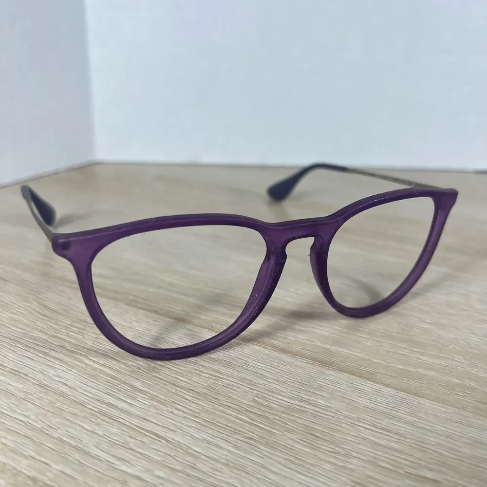 Ray-Ban RB4171 Erika 6025/8H Sunglasses Purple Frames Only Made in Italy